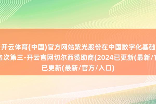 开云体育(中国)官方网站紫光股份在中国数字化基础要领阛阓名次第三-开云官网切尔西赞助商(2024已更新(最新/官方/入口)